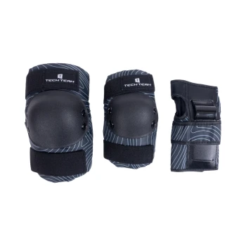 Набор защиты Tech Team Safe Fit Teens 2.0 Black (Черный) Размер S